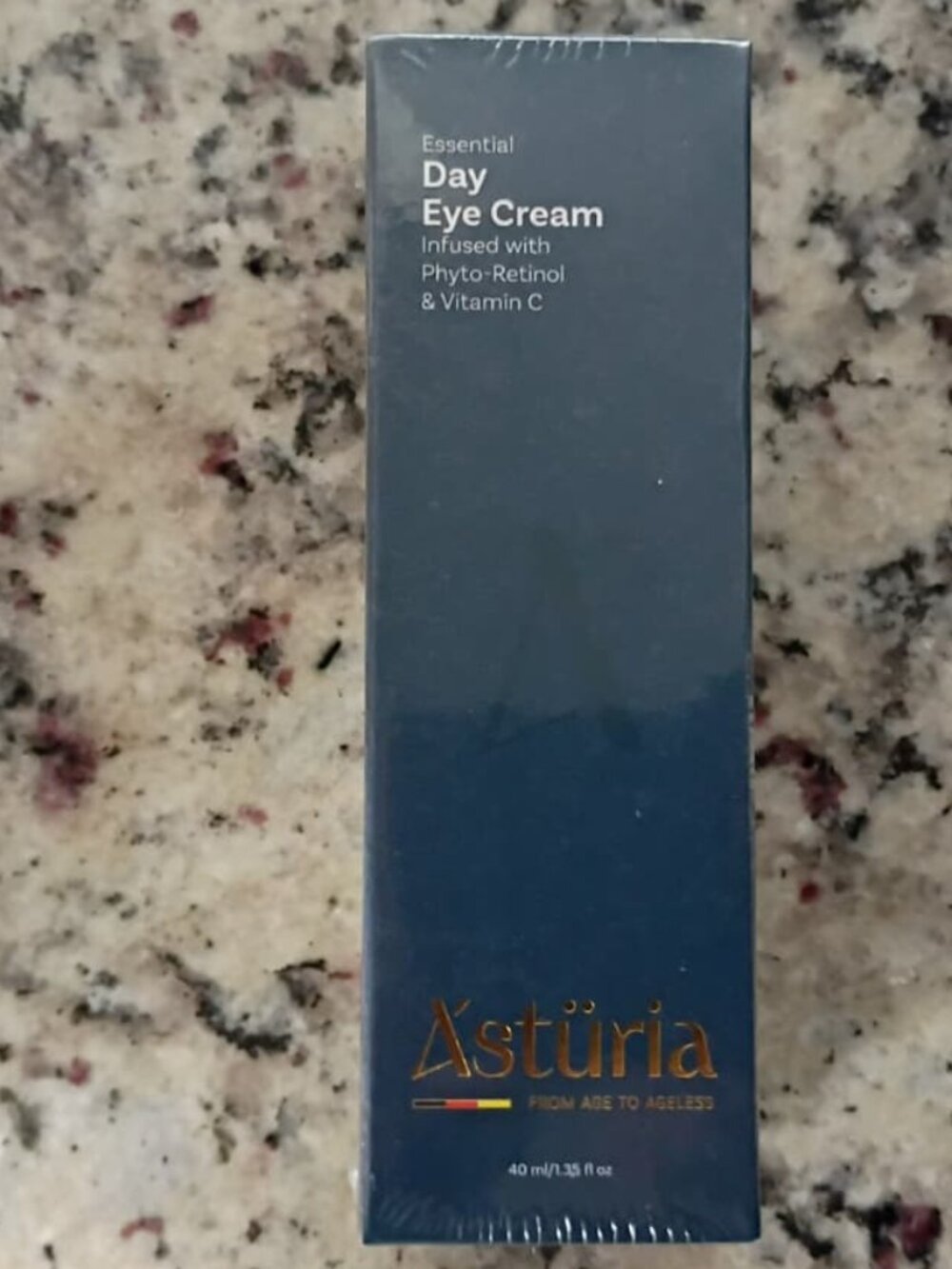 Asturia Essential Eye Day Cream-Phyto-Retinol & Vitamin C-1.35 fl oz/40 ml-NEW